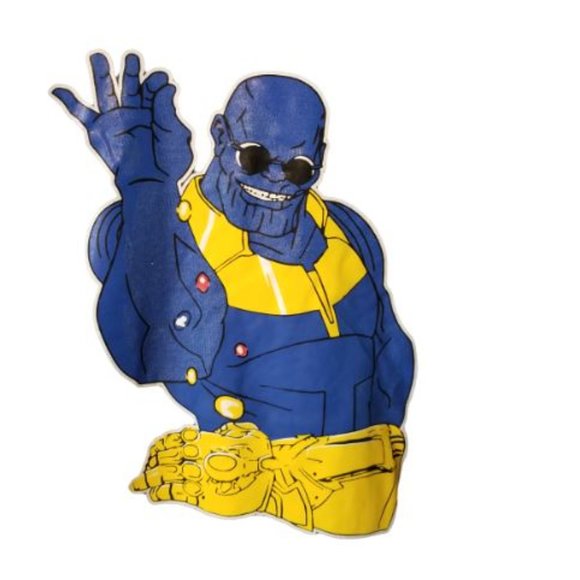 Gildan Thanos Graphic T Shirt  Size L - Picture 3 of 9